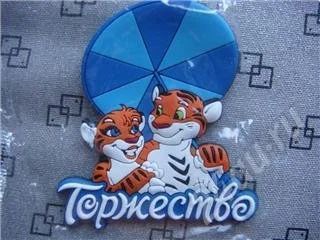 Лот: 271357. Фото: 1. тигрики магнит. Разное