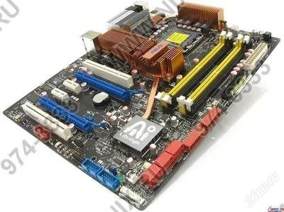 Лот: 1159289. Фото: 1. asus p5e с косячком. Материнские платы