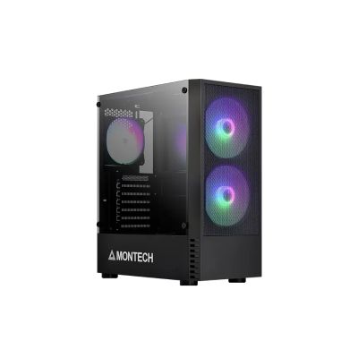 Лот: 24999255. Фото: 1. Корпус ATX Б_БП Montech X2 MESH... Корпуса, блоки питания