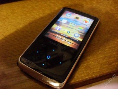 Лот: 1353891. Фото: 1. Samsung YP-Q2A 8GB...180,000сек... Плееры