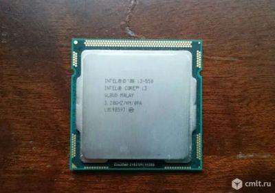 Лот: 25633691. Фото: 1. Процессор Intel Core i3 550 s1156. Процессоры