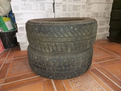 Лот: 19546909. Фото: 1. Шины Brasa R16 зимние 2 шт. Цена... Шины