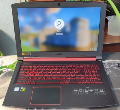 Лот: 17046514. Фото: 1. Ноутбук Acer Nitro AN515-52. 15... Ноутбуки