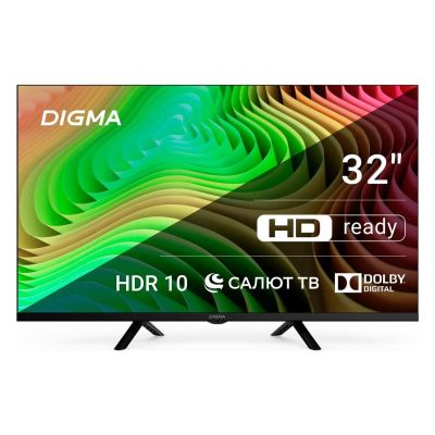 Лот: 24454163. Фото: 1. LED телевизор 32" Digma DM-LED32SBB34. Телевизоры