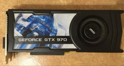 Лот: 10735756. Фото: 1. geforce gtx 970 msi. Видеокарты