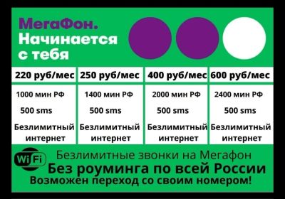 Лот: 17742641. Фото: 1. Тариф Мегафон начинается с тебя... SIM-карты, телефонные номера