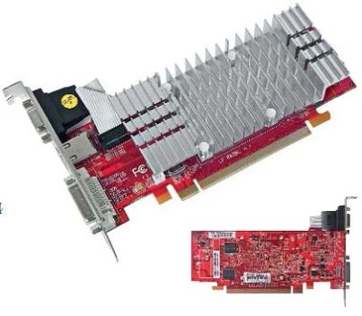 Лот: 9299315. Фото: 1. PowerColor Radeon HD 3450 256MB... Видеокарты