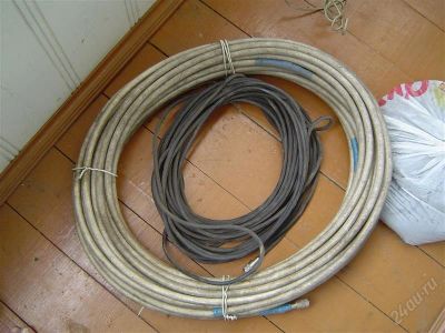 Лот: 980593. Фото: 1. Кабель от радиотелефона Harvest... Провода, кабели