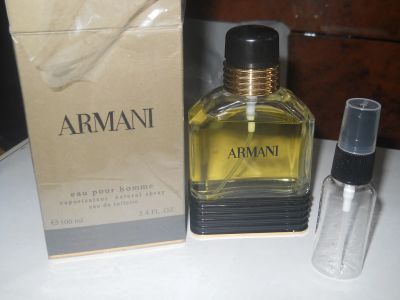 Лот: 3323190. Фото: 1. Armani Eau Pour Homme 20мл. Мужская парфюмерия
