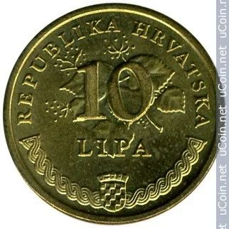 Лот: 19268243. Фото: 1. Хорватия 10 лип, 2007. Европа