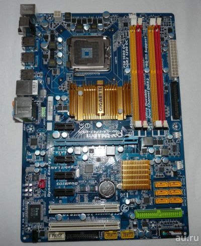 Лот: 8147279. Фото: 1. Материнская плата GigaByte EP43-DS3l. Материнские платы
