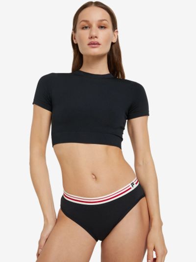 Лот: 22404855. Фото: 1. Трусы женские FILA, 2 штуки, Черный. Другое (спортивная одежда)
