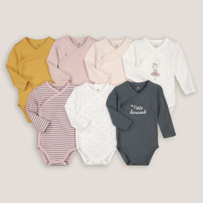 Лот: 24222169. Фото: 1. Комплект из семи боди для LaRedoute. Ползунки, распашонки, слипы