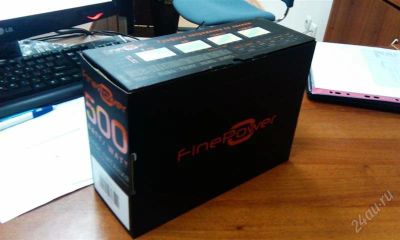 Лот: 2185873. Фото: 1. finepower dnp-550 500w новый... Корпуса, блоки питания