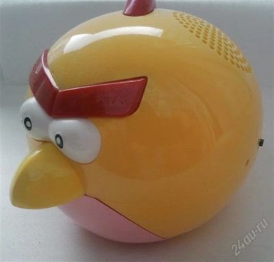 Лот: 2270345. Фото: 1. портативная колонка angry birds... Музыкальные центры, магнитолы