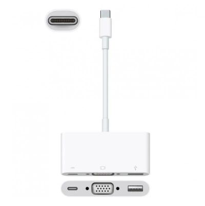 Лот: 21439333. Фото: 1. Адаптер Apple USB-C VGA Multiport... USB-флеш карты