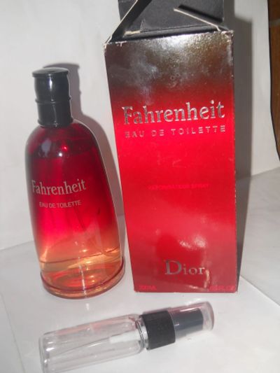 Лот: 2445698. Фото: 1. Fahrenheit Eau De Toilette Dior... Мужская парфюмерия