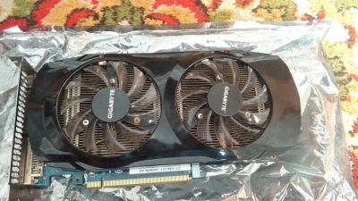 Лот: 13138111. Фото: 1. Видеокарта Gigabyte Nvidia GTX... Видеокарты