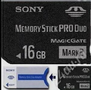 Лот: 448708. Фото: 1. Memory Stick PRO DUO 16Gb Sony... USB-флеш карты