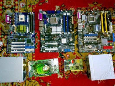 Лот: 394525. Фото: 1. дохлая asus premium p5wd2 955x... Материнские платы