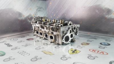 Лот: 23584916. Фото: 1. Головка блока цилиндров Nissan... Двигатель и элементы двигателя