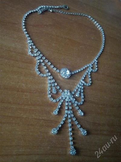 Лот: 2169552. Фото: 1. Колье свадебное или праздничное... Колье