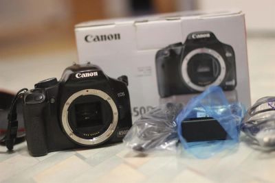 Лот: 3474609. Фото: 1. Canon EOS 450D + Sigma 70-300mm... Цифровые зеркальные