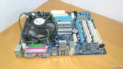 Лот: 17826095. Фото: 1. Материнская плата Gigabyte GA-G41M-ES2L. Материнские платы