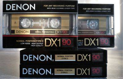 Лот: 12740154. Фото: 1. Кассета DENON DX-1 (новая). Аудиозаписи