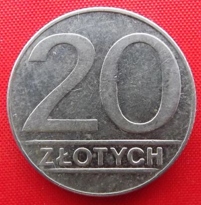 Лот: 1588918. Фото: 1. (№713-2/LF) 20 злотых 1989 (Польша... Европа