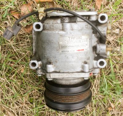 Лот: 9652460. Фото: 1. Компрессор кондиционера Honda... Двигатель и элементы двигателя