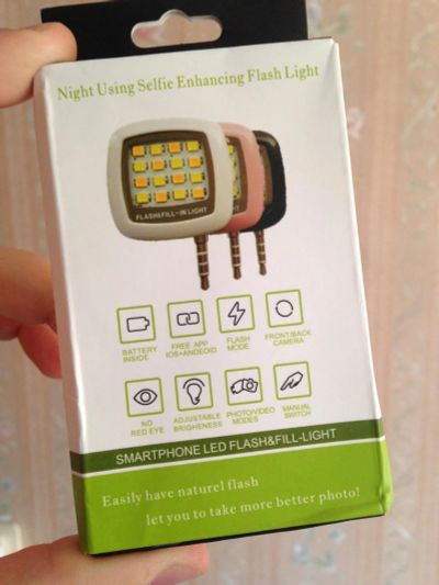 Лот: 7645880. Фото: 1. Вспышка для телефона LED для Android... Красноярск