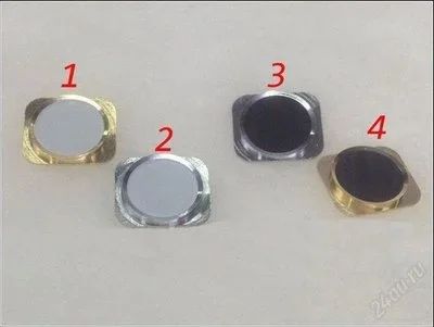 Лот: 5806119. Фото: 1. кнопка HOME iphone 5 в стиле iphone... Другое (запчасти, оборудование)
