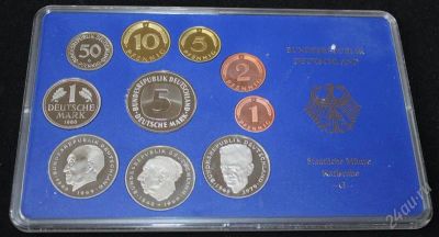 Лот: 1674116. Фото: 1. Годовой набор монет, Германия... Наборы монет
