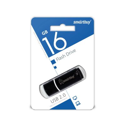 Лот: 7353498. Фото: 1. Флешка 16Gb USB 2.0 Smartbuy Crown... USB-флеш карты