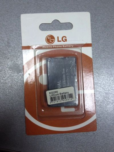 Лот: 6606479. Фото: 1. Аккумулятор LG KG290. Аккумуляторы