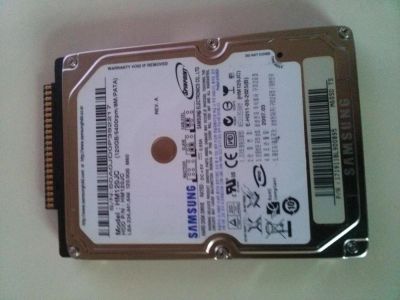 Лот: 9550867. Фото: 1. Жёсткий диск от ноутбука 120gb. Жёсткие диски (HDD)