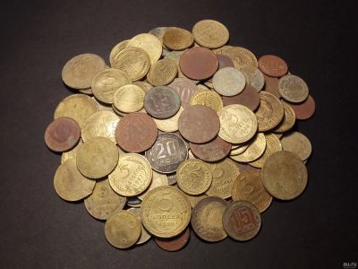 Лот: 14068712. Фото: 1. 180 монет раннего СССР. Россия и СССР 1917-1991 года