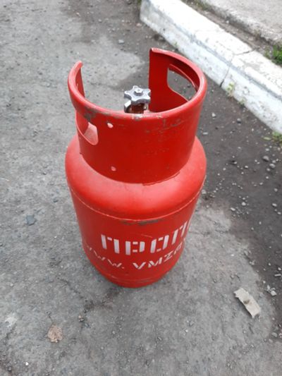 Лот: 16925925. Фото: 1. Баллон 27 литров. Вентиль. Баллоны, газ в баллонах