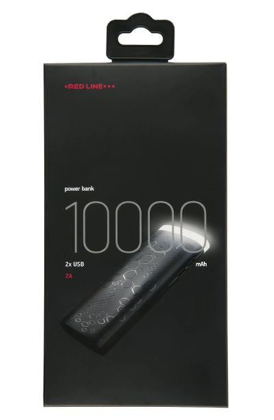 Лот: 16170975. Фото: 1. ЗУ Red Line UK-113 10000 mAh 2... Внешние, портативные аккумуляторы для смартфонов (Power bank)