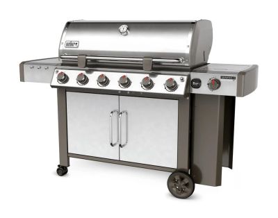 Лот: 9964309. Фото: 1. Гриль газовый Weber Genesis II... Мангалы, грили, коптильни