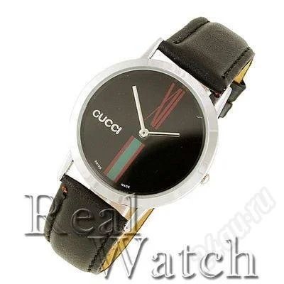 Лот: 217577. Фото: 1. часы Gucci черные реплика. Красноярск