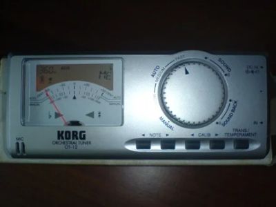 Лот: 7355937. Фото: 1. korg GT-12 метроном. Другое (музыкальные инструменты и оборудование)