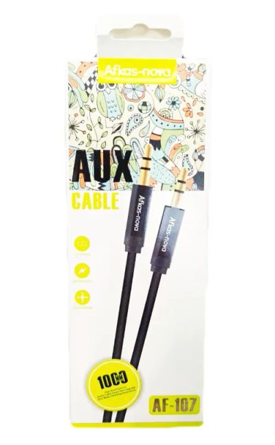 Лот: 24850492. Фото: 1. Кабель AUX для музыки 3,5 Jack... Другое (автозвук)