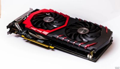 Лот: 13563201. Фото: 1. MSI RX 580 Gaming X, 4Gb (цена... Видеокарты
