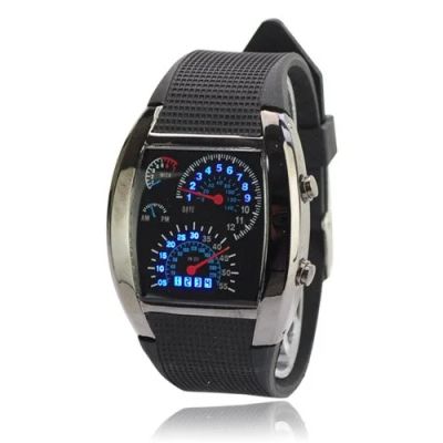Лот: 3340400. Фото: 1. Часы LED Спидометр. Оригинальные наручные часы