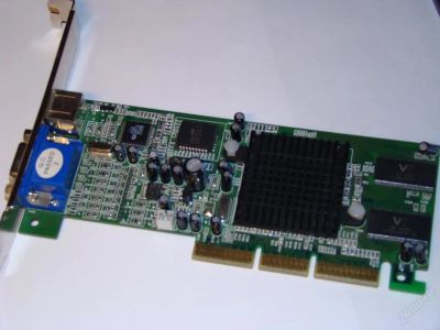 Лот: 58072. Фото: 1. Видеокарта nVidia MX440. AGP. Красноярск