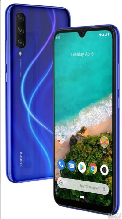 Лот: 14458486. Фото: 1. Xiaomi MI A3. 4Gb / 128Gb. Not... Смартфоны