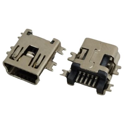 Лот: 12287922. Фото: 1. Разъём mini-USB №01 (крепление... Разъёмы