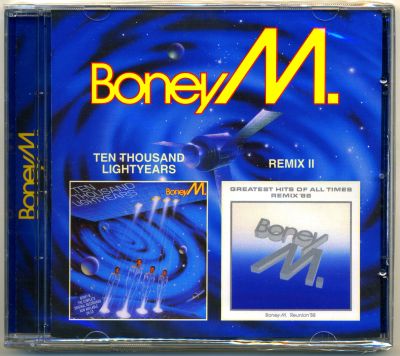 Лот: 18835526. Фото: 1. Boney M. 1984 Ten Thousand Lightyears... Аудиозаписи